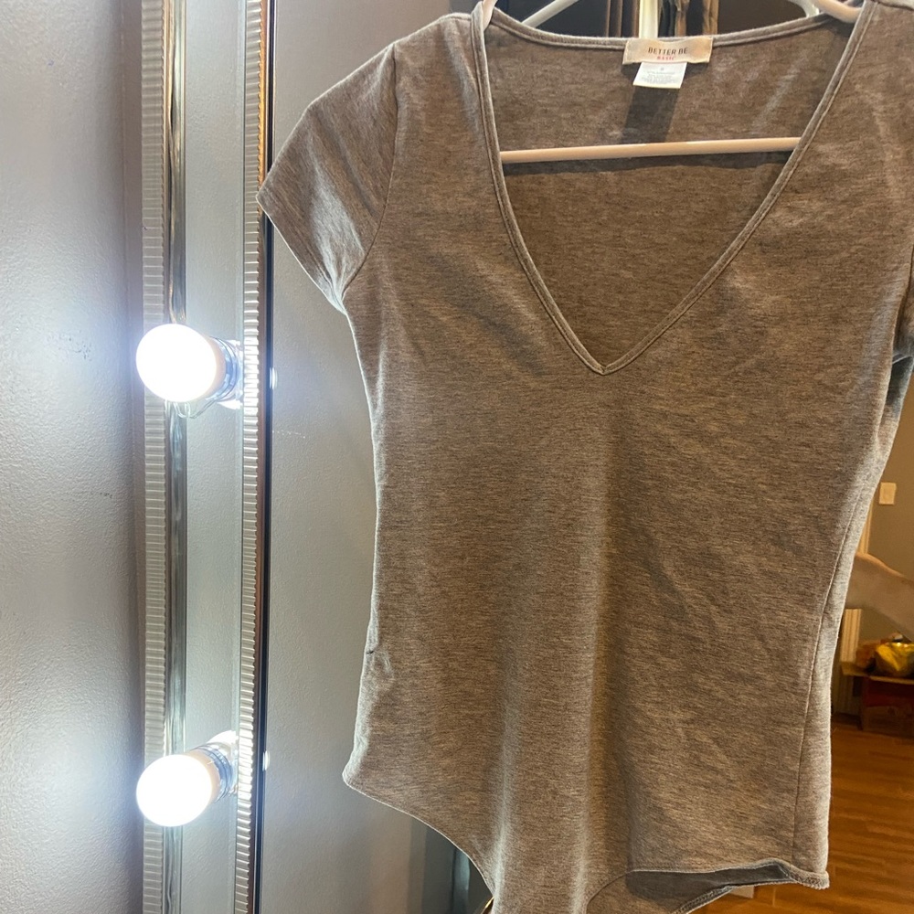 Gray Bodysuit